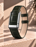 Embossed Croco Leather Band