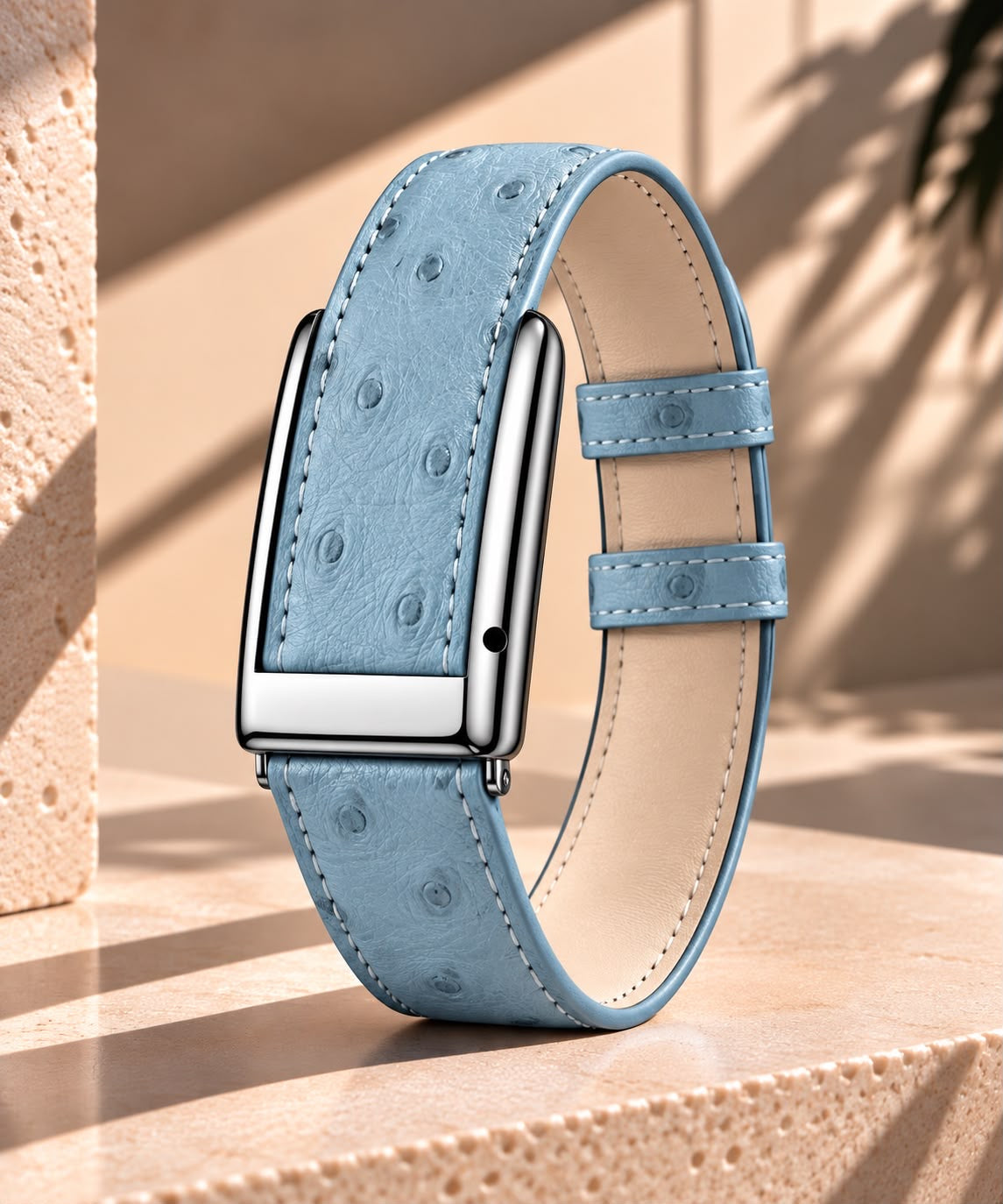 Ostrich Leather Band