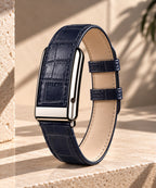 Embossed Croco Leather Band